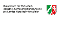Logo Ministerium für Wirtschaft, Industrie, Klimaschutz und Energie NRW
